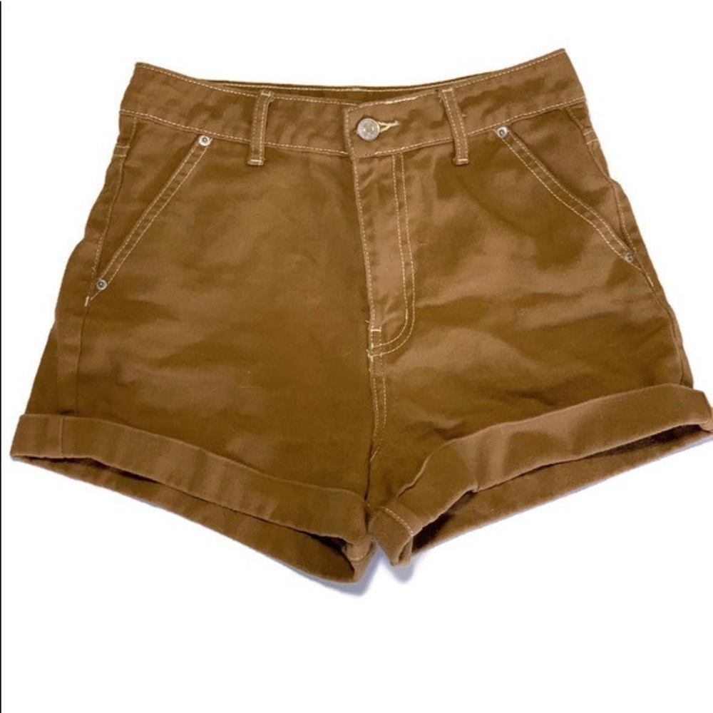 Super comfy brown jean shorts